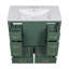 Ensemble de meuble-lavabo simple 36 po avec plateau Shaldon
