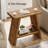 Soild Wood End Table-887685154