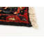 Tapis unique en laine crème / rouge 7 pi 1 po x 10 pi 5 po One-of-a-Kind Itzel