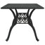Garden Table Outdoor Dining Table Balcony Side Table Cast Aluminium-438835092