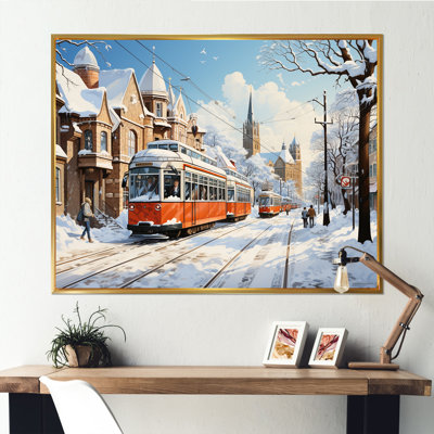 Toronto City In Winter II - City Toronto Wall Art
