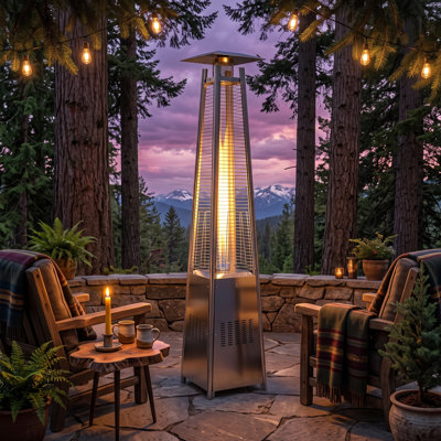 Chauffe-terrasse 48 000 BTU pour l'extérieur