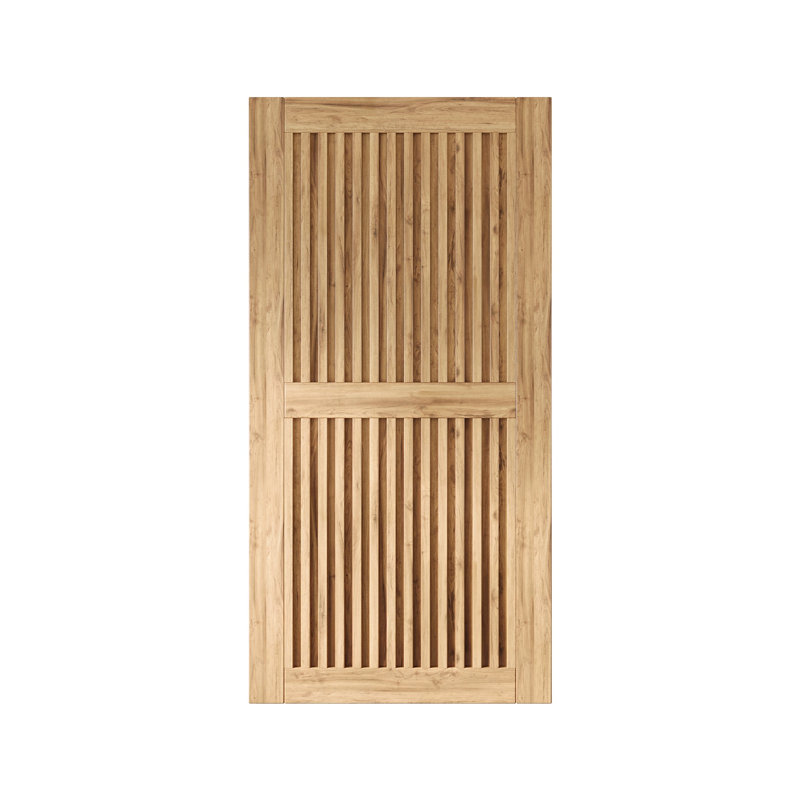 Porte de grange en bois de pin non finie et non assemblée 30 po x 80 po Homacer, 30" X 80"
