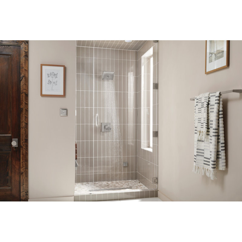 Garniture de douche 17 Series H2Okinetic seulement, Acier inoxydable Lumicoat