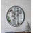 Iron Frame Vertical Round Mirror