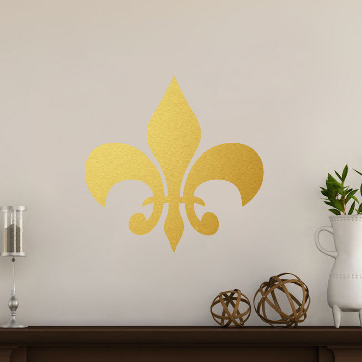 Abstract Non-Wall Damaging, Gold