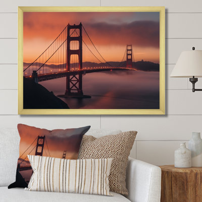 San Francisco Golden Gate Solitude I, reproduction d'art sur toile