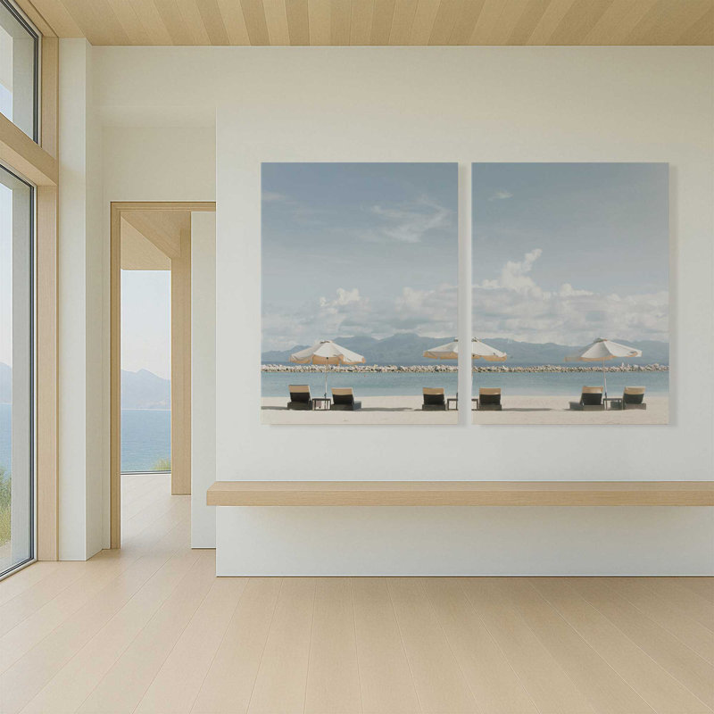 Sunny Serenity, reproduction sur toile, Toile tendue, 3, H 36 po x l 18 po