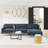 Westman Velvet L-Shaped Sectional-1780286832-1801464049-1826404317
