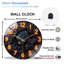 Horloge murale 12 po Glowing