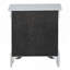 Table de chevet 2 tiroirs Platinum