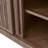 Contemporary Walnut Wood Media Cabinet / Solid Walnut