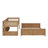 All-in-One Bunk Bed Solution with Storage Compartments, Ambient Color-Changing Illumination and Creative Pegboard Zone-2010294797