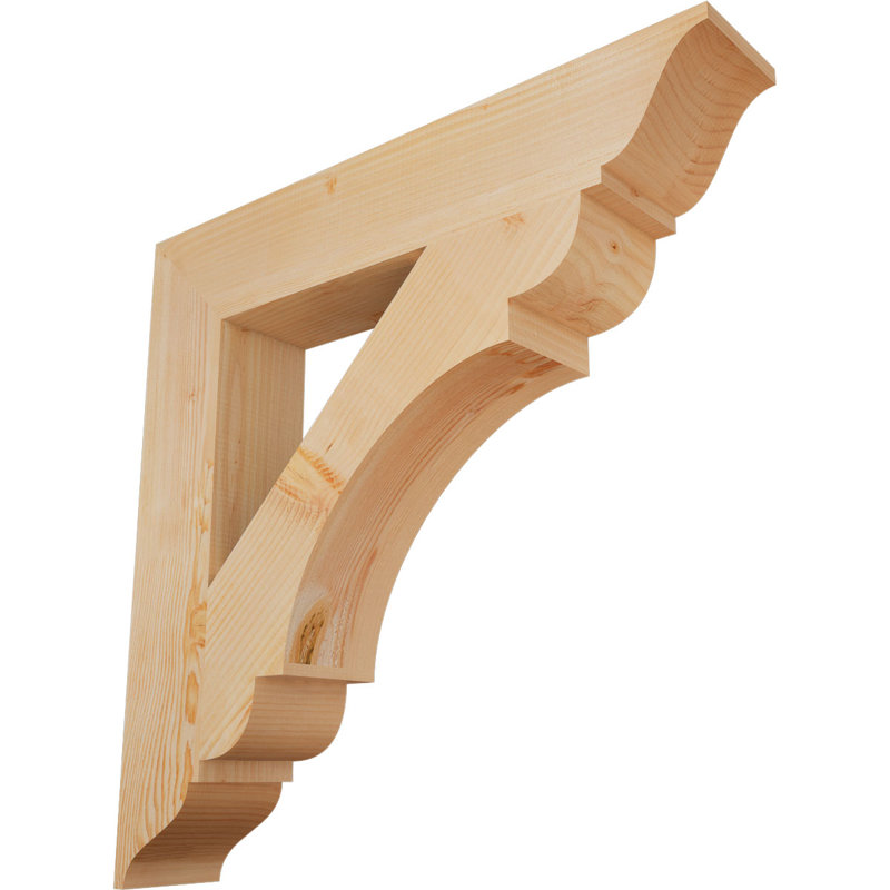 Support olympique traditionnel, H 34 po x l 5,5 po x P 34 po, Douglas (lisse)