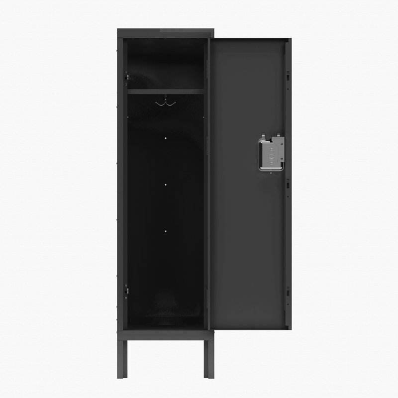 Casier scolaire à 2 niveaux 15 po Essman Steel, Noir