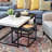 Ensemble de tables basses 3 pièces Alpha Home-612100789