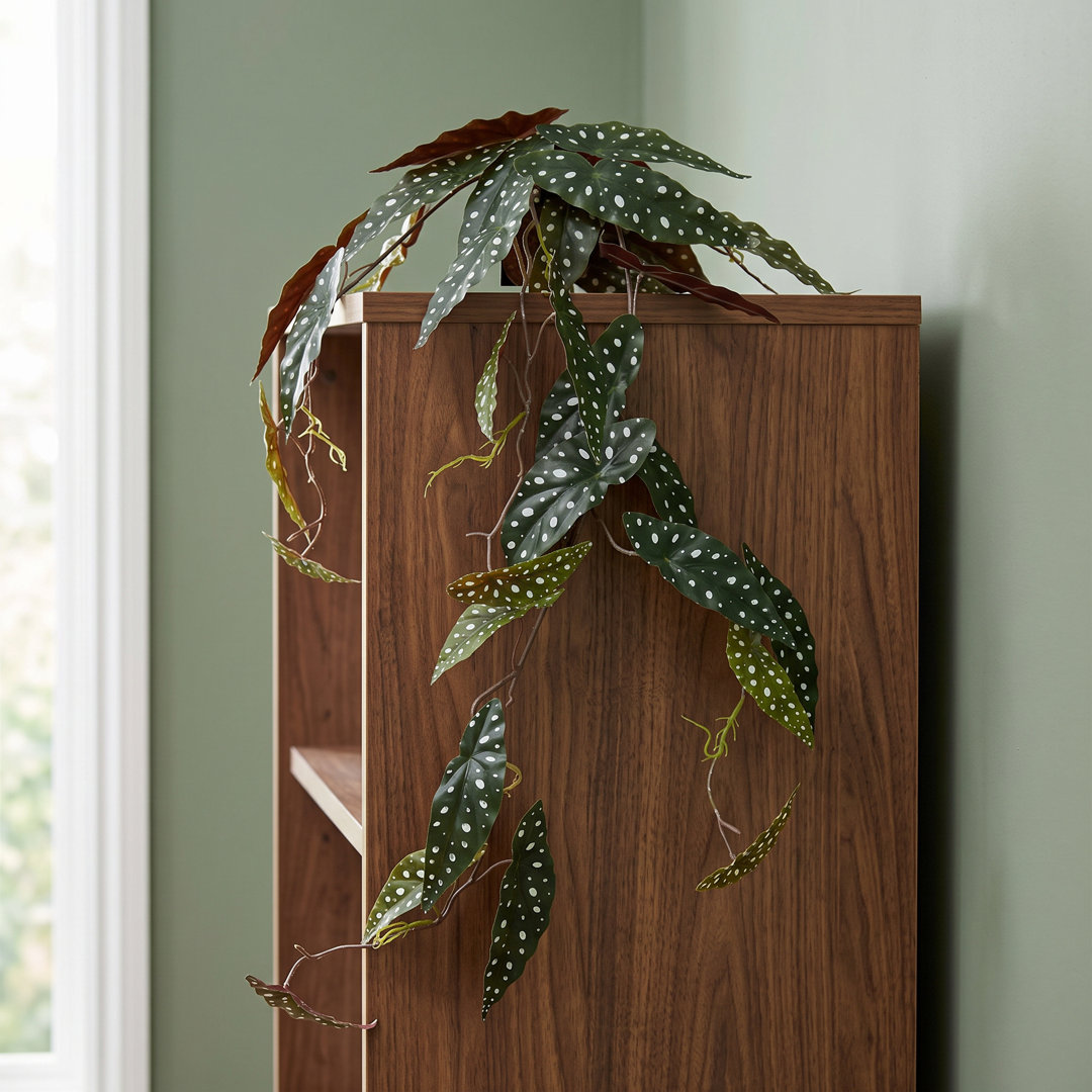 Leaf Trailing Begonia Maculata Artificial Plant 4ft - Image 2