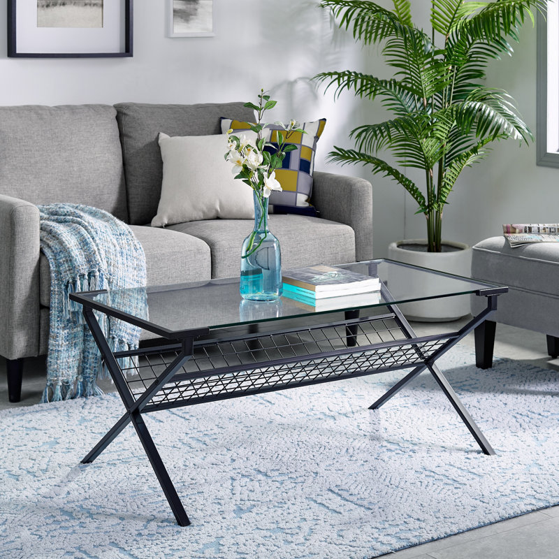 Glass Top Coffee Table