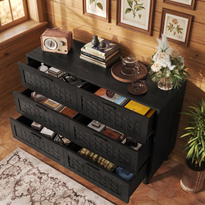 115 cm W Chest of 6 Drawers