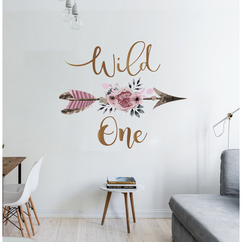 Décalcomanie murale Boho, H 46 po x l 50 po