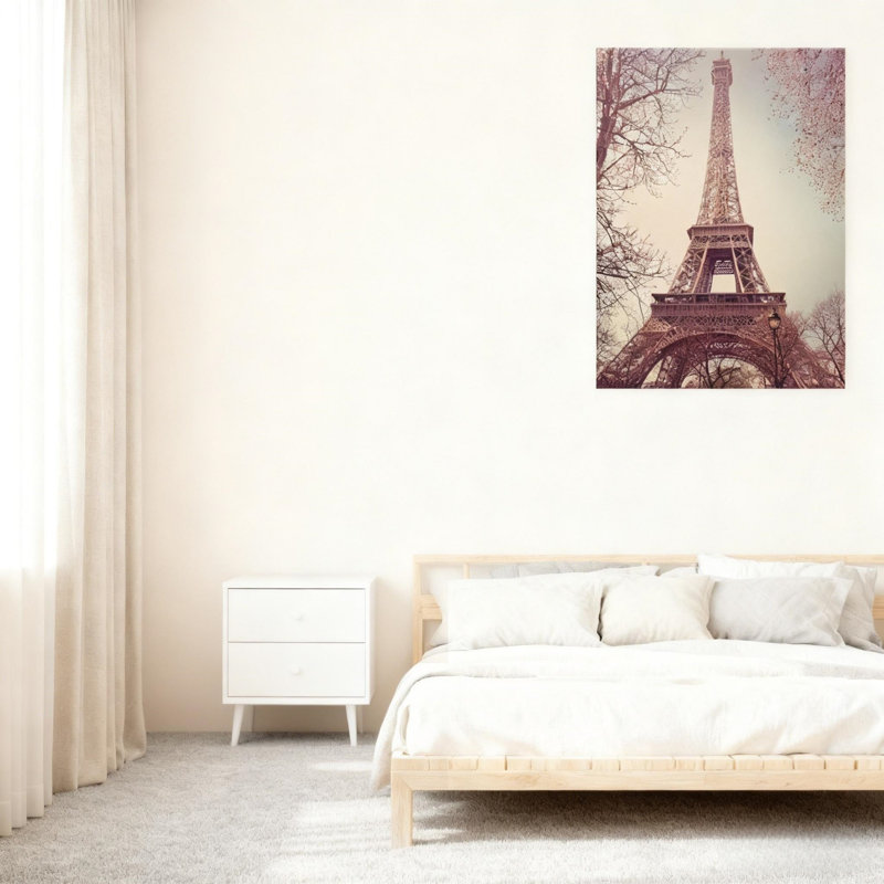 Art mural en toile sans cadre 24 "x 32" Tour Eiffel