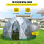 Tente dôme de jardin en filet de polyester avec sac de transport et piquets Garden-98531197-98531195-98531196
