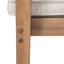 Ensemble repas d'extérieur en bois d'acacia avec coussins Raniel-114683462