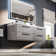 Zakis 57'' Double Bathroom Vanity with Acrylic Top
