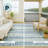 Machine Washable Indoor/Outdoor Chantille ACN2540 Abstract Rug-299843208-299843189