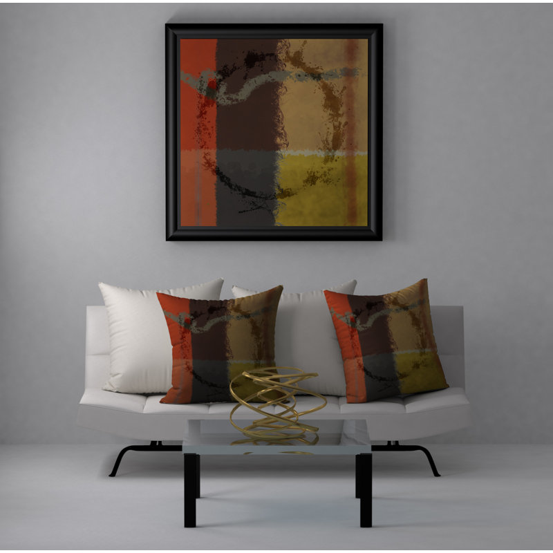 Housse de coussin carré totalement essentiel/insert, H 20 po x l 20 po