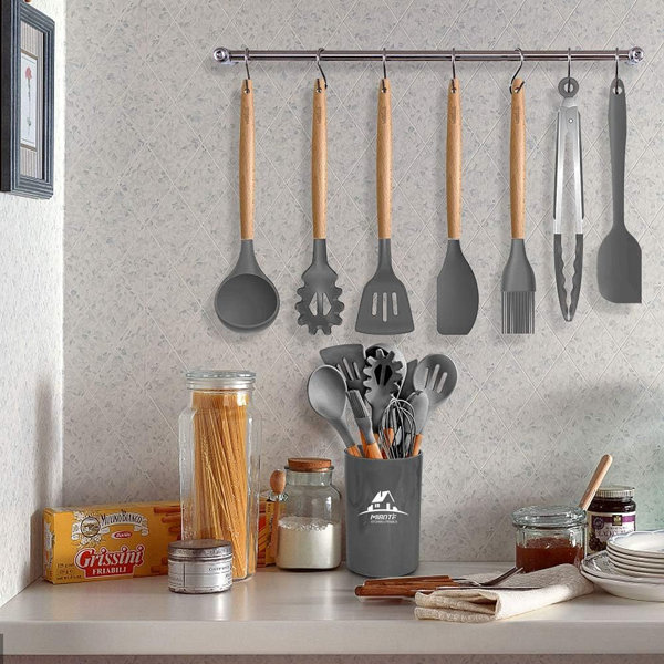 Mibote 17 Piece Cooking Utensil Set | Wayfair