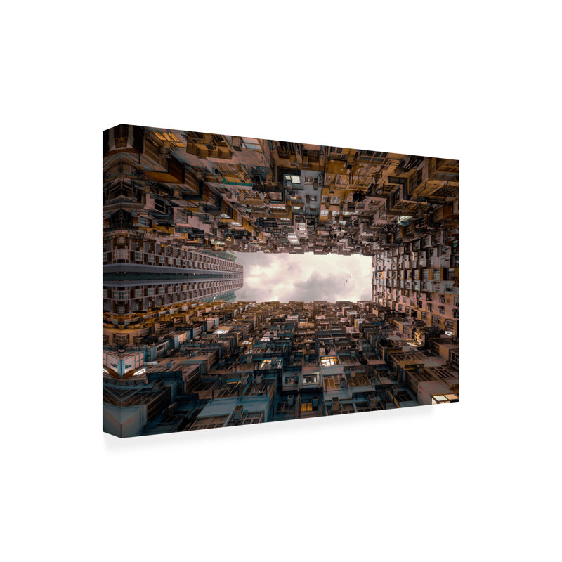 Art sur toile par Gary Perlow, H 12 po x l 19 po