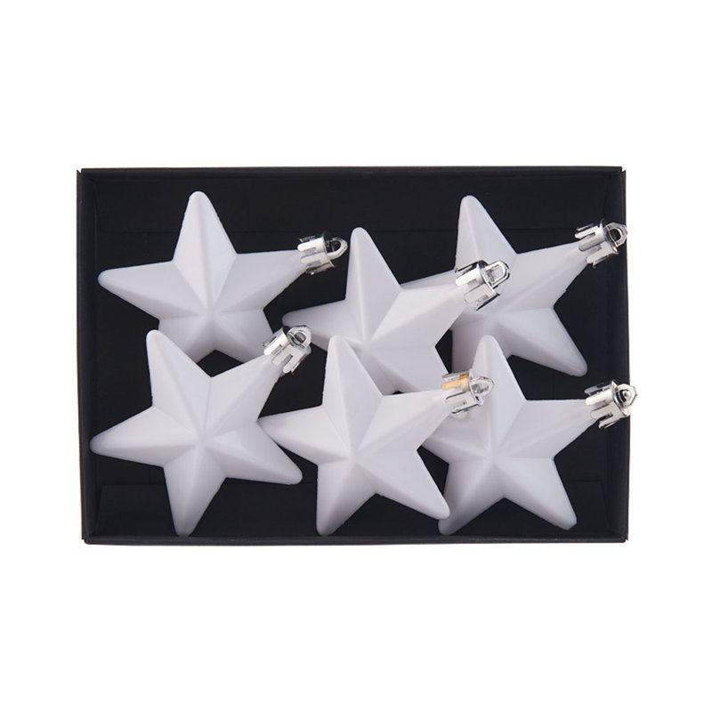 2.49cm Tree Topper, White