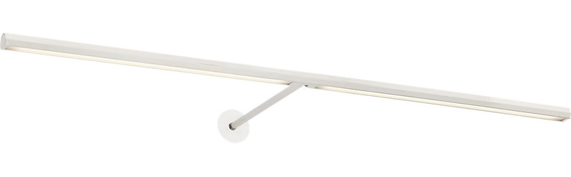 Plural Faceted Picture Light, 0.7" H x 30" W x 8.9" D, Polished Nickel, 20.8