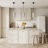 Hattan 8"W Silver Cutout Drum Pendant Light