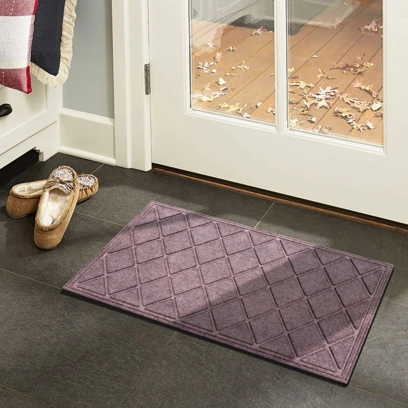 Albertina Non-Slip Outdoor Doormat, Classic Brown