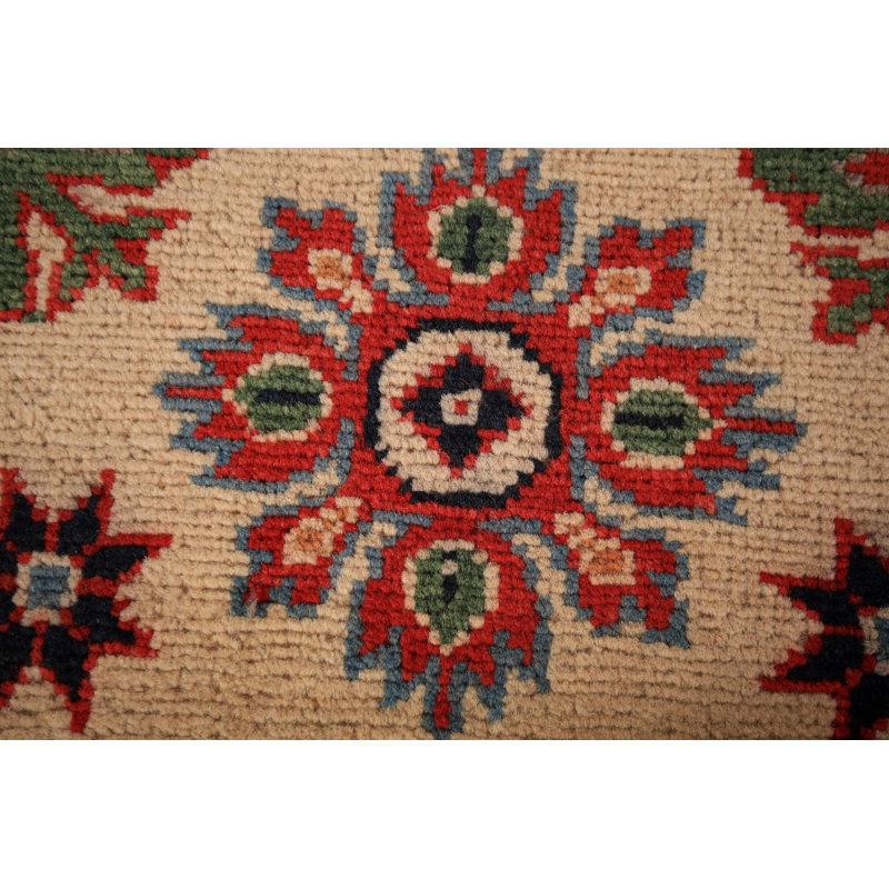 Tapis oriental géométrique Kazak 2x3