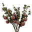 Leaf Design Artificial Flowers 75cm Faux Pomegranite Plant