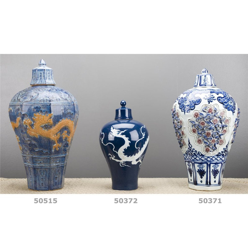 Emb Handmade Porcelain Wine Jar