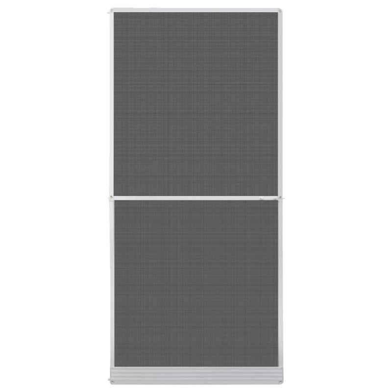 Moustiquaire pour portes vidaXL, Blanc, 39,4 po x 84,6 po