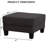Square Storage Ottoman Wooden Legs-264209609