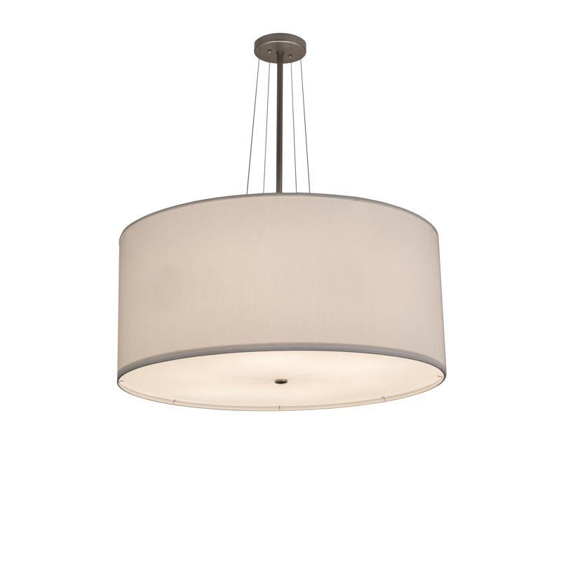 Lustre tambour unique à 6 lumières Gahwiler