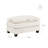 Upholstered Rectangle Ottoman-68778535