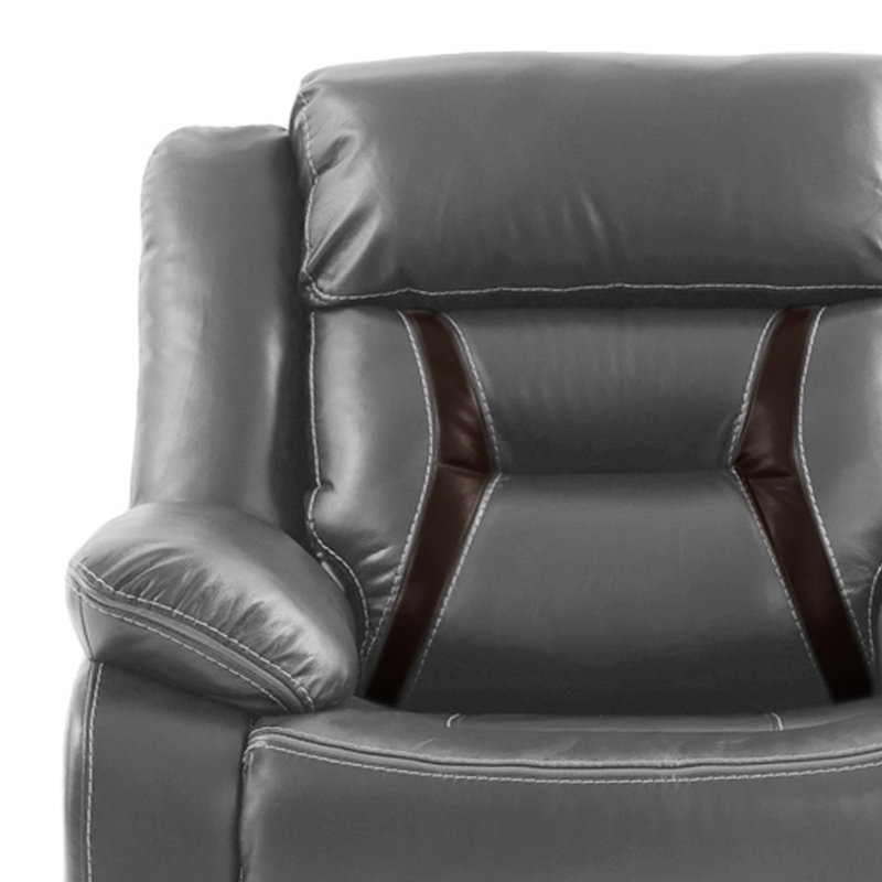 Fauteuil inclinable coulissant, Gris