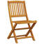 Andiel 2 - Person Acacia Patio Dining Set with