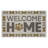 Welcome with Dog Bones Outdoor Door Mat, design by Marcus Prime, 18"x30"