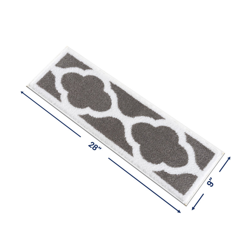 Tapis d'escalier, gris