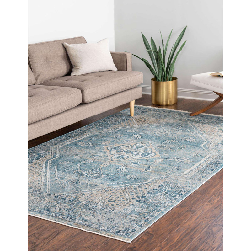 Alabama Oriental Indoor Rug, Rectangle 6' x 9'2"
