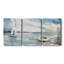 «Panoramic Coast», ensemble de 3 reproductions d'art sur toile encadrées-755937603