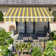 Dakota Fields 300cm W x 250cm D Fabric Cover Retractable Patio Awning